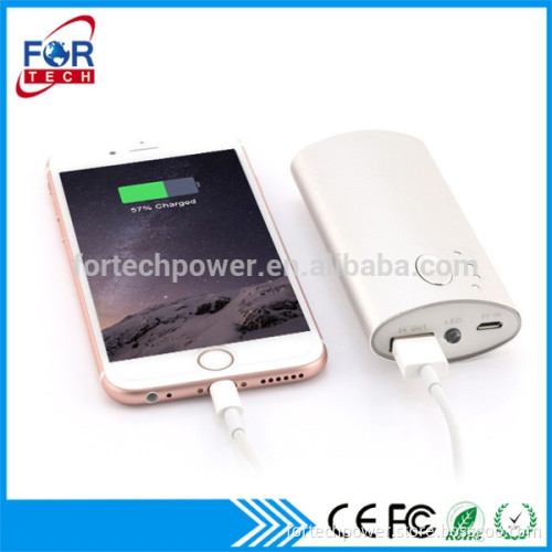 Shenzhen Technology New Products 18650 Battery Flashlight Power Bank 7000mAh with Custom Logo